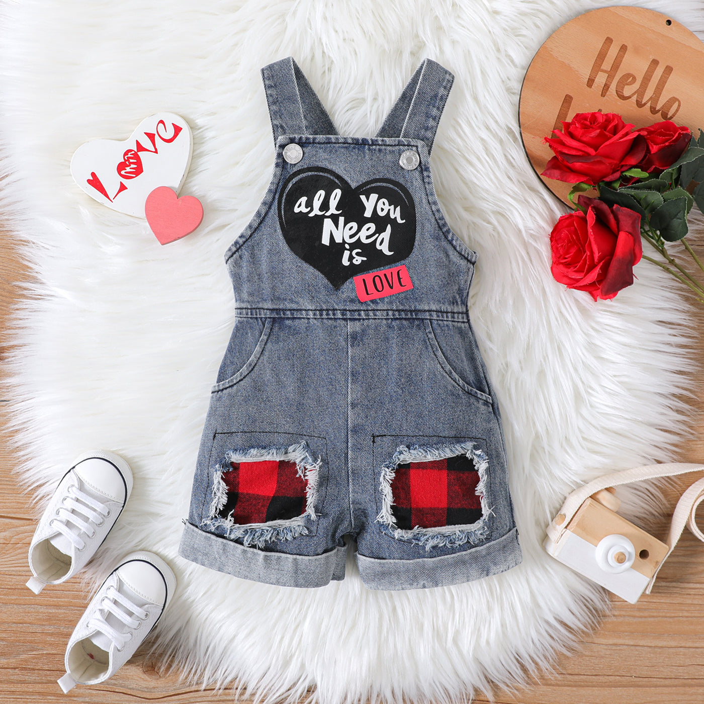 Denim Dungaree