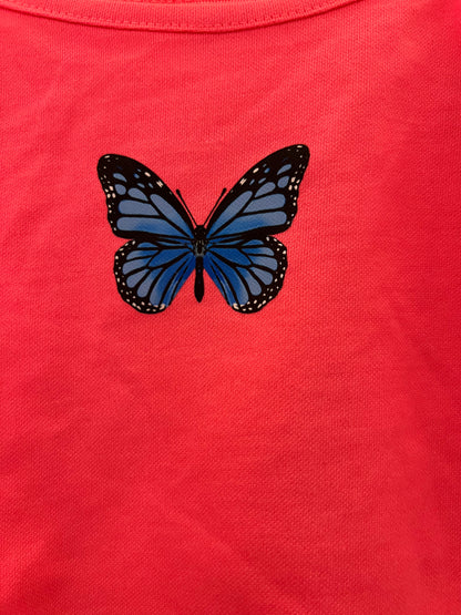 Butterfly Print Camisole and Shorts Set