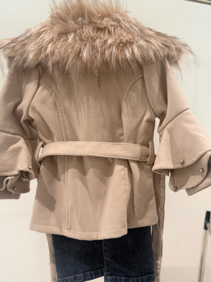 Jeans + Fur Jacket