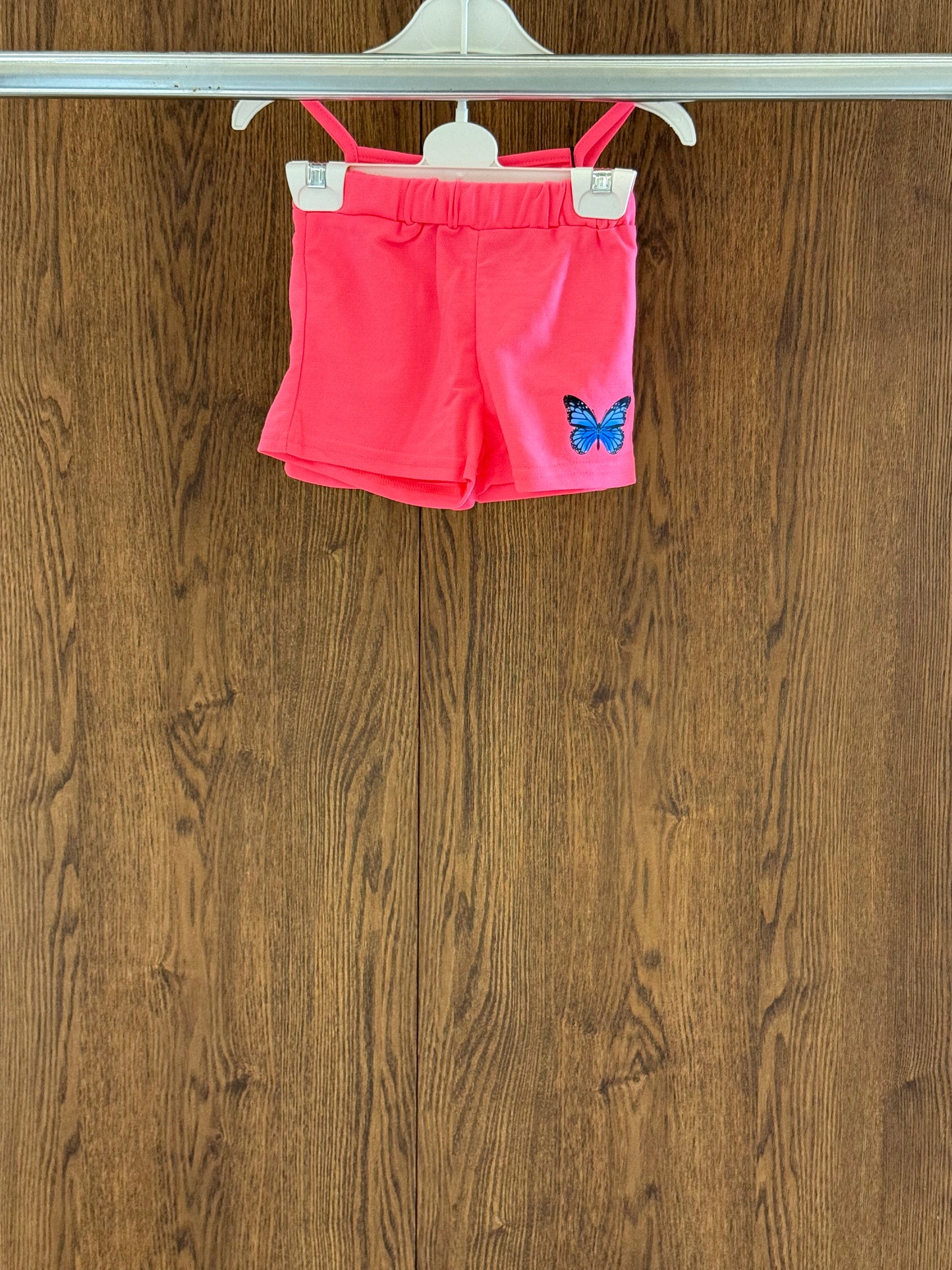 Butterfly Print Camisole and Shorts Set