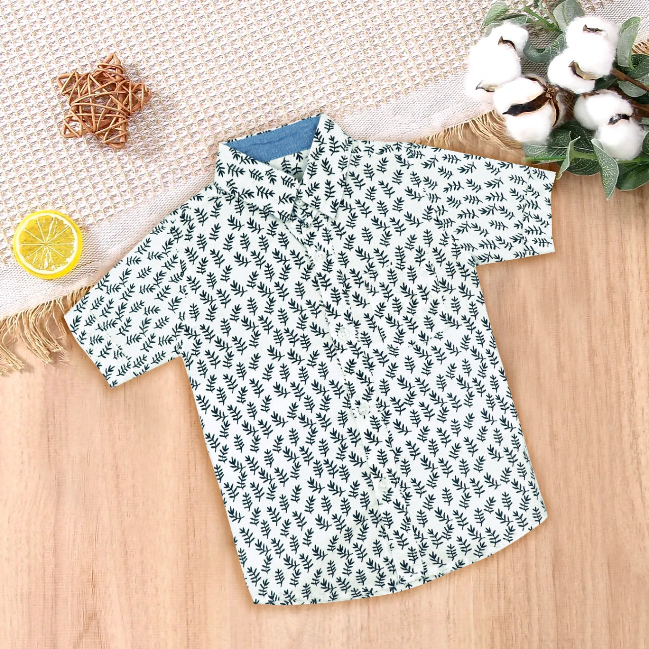 White leaves Shirt