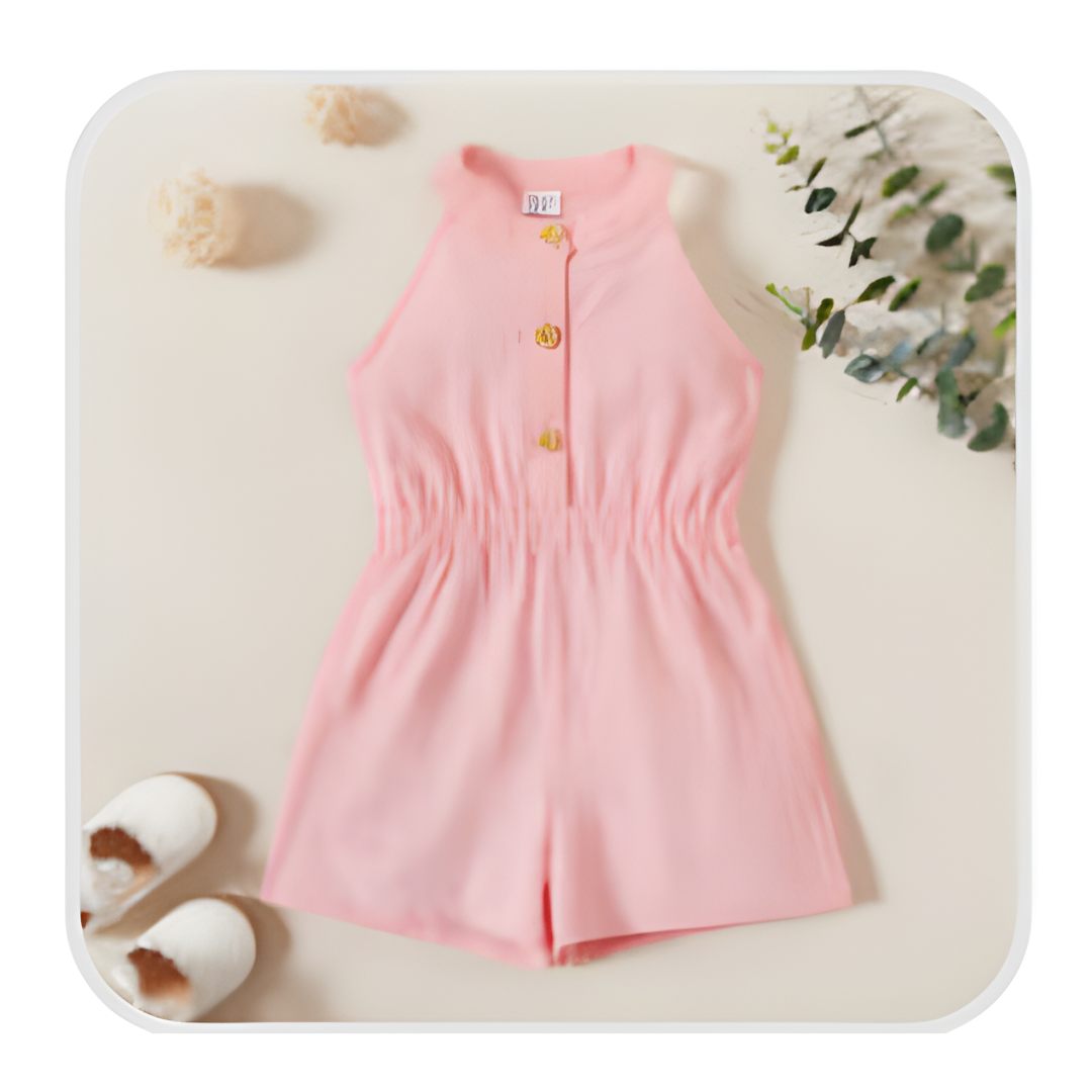 Brown Playsuit